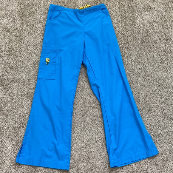 Baby Blue Scrub Pants - Picture 1 of 6